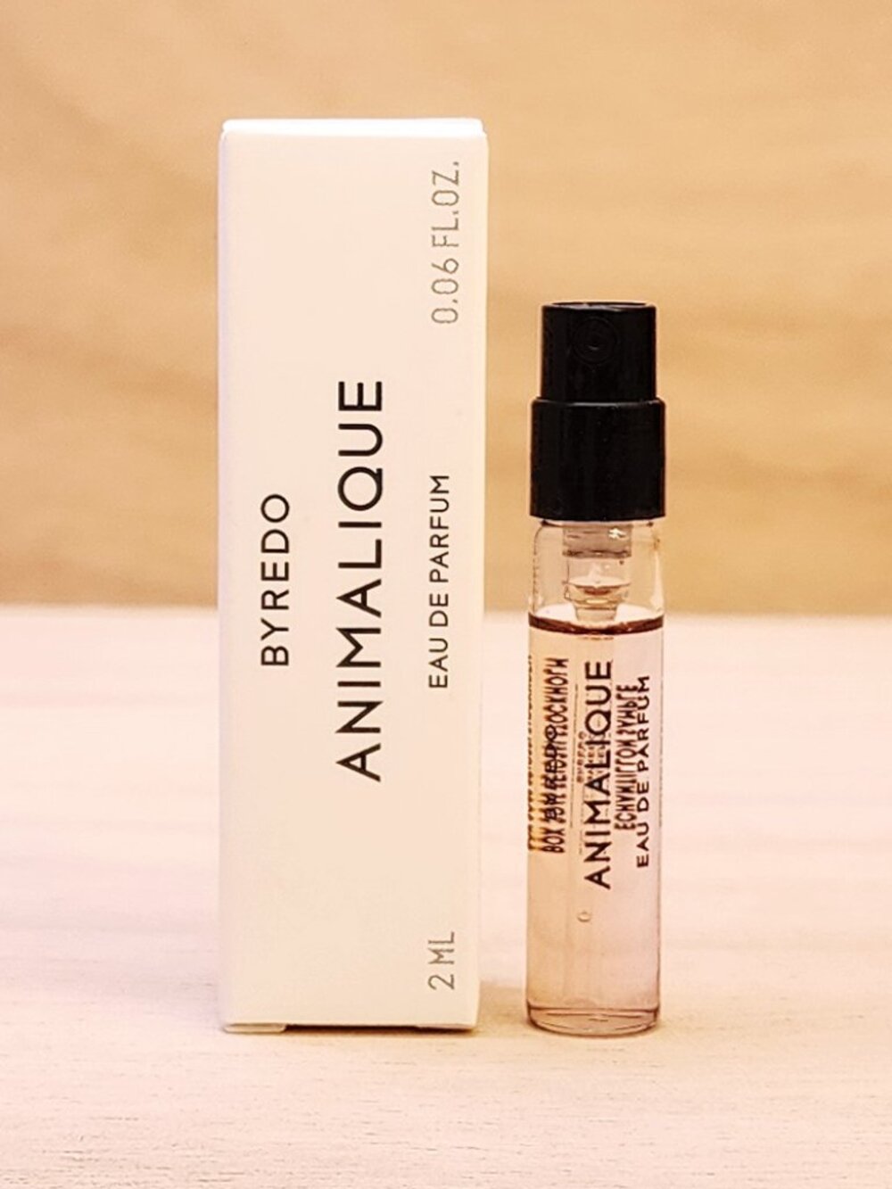 Byredo ANIMALIQUE EDP 2ml (0.06 fl. oz.) Brand New In Box